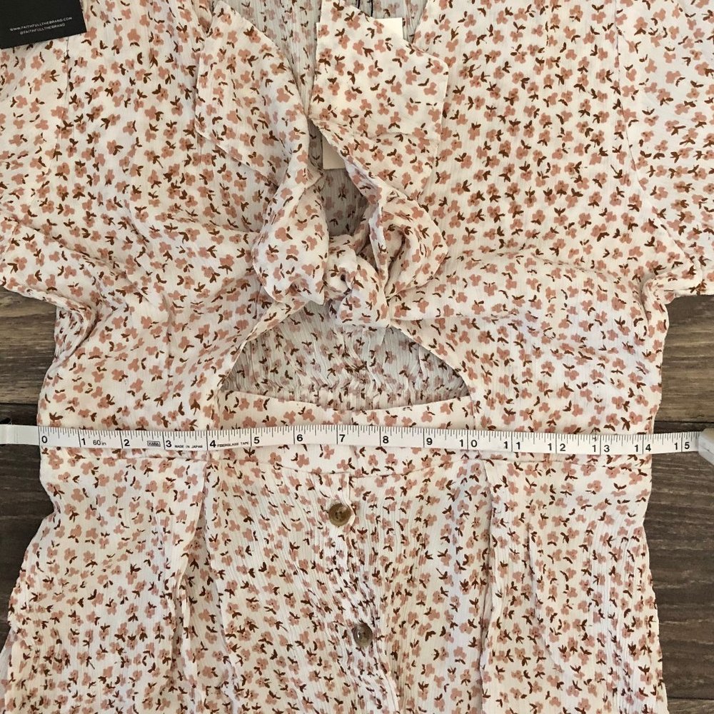 Faithfull the Brand Floral Mini Dress - Picture 9 of 10